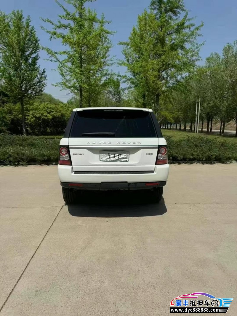 12年路虎揽胜运动版轿车抵押车出售