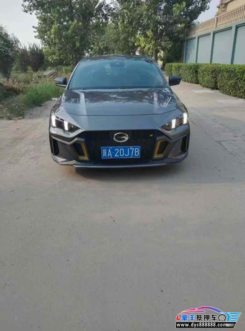 22年传祺影豹轿车抵押车出售