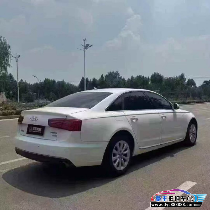 16年奥迪A6L轿车抵押车出售