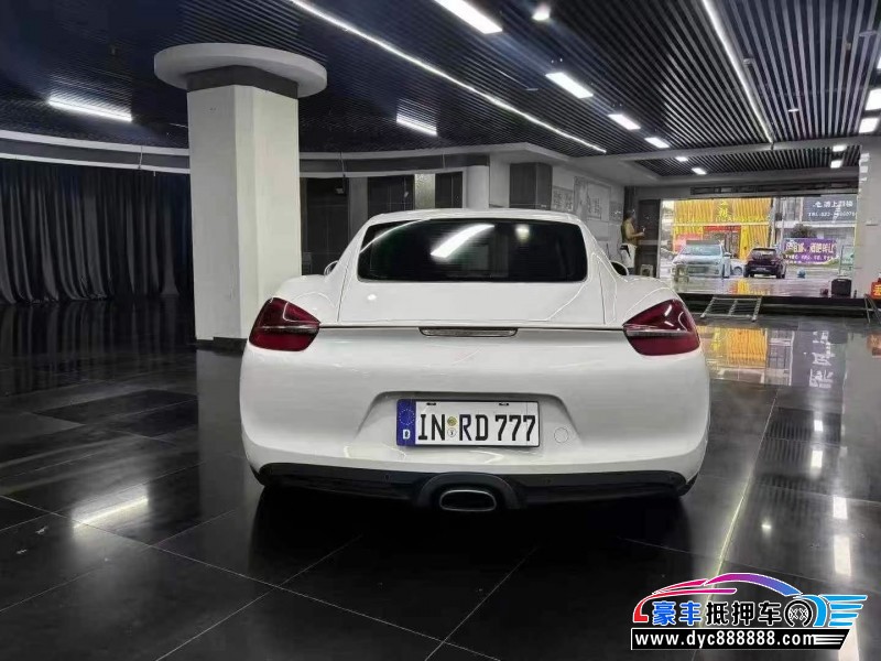 14年保时捷Cayman轿车抵押车出售