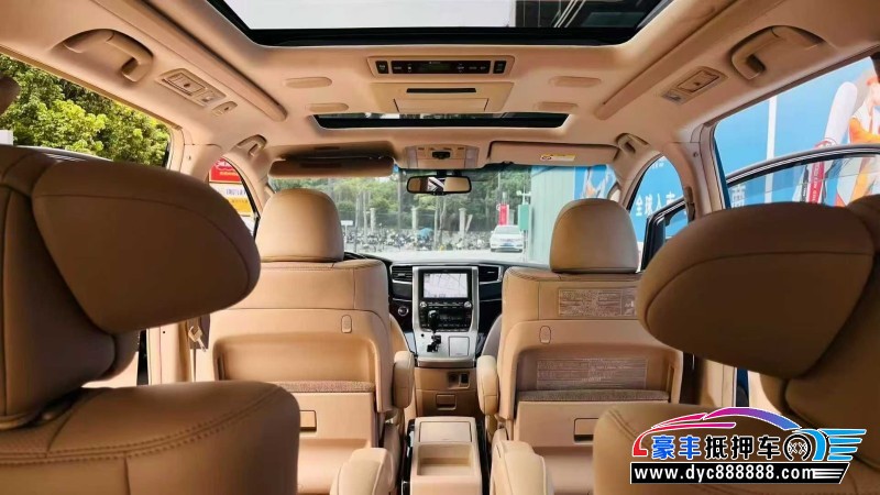 15年丰田埃尔法轿车抵押车出售