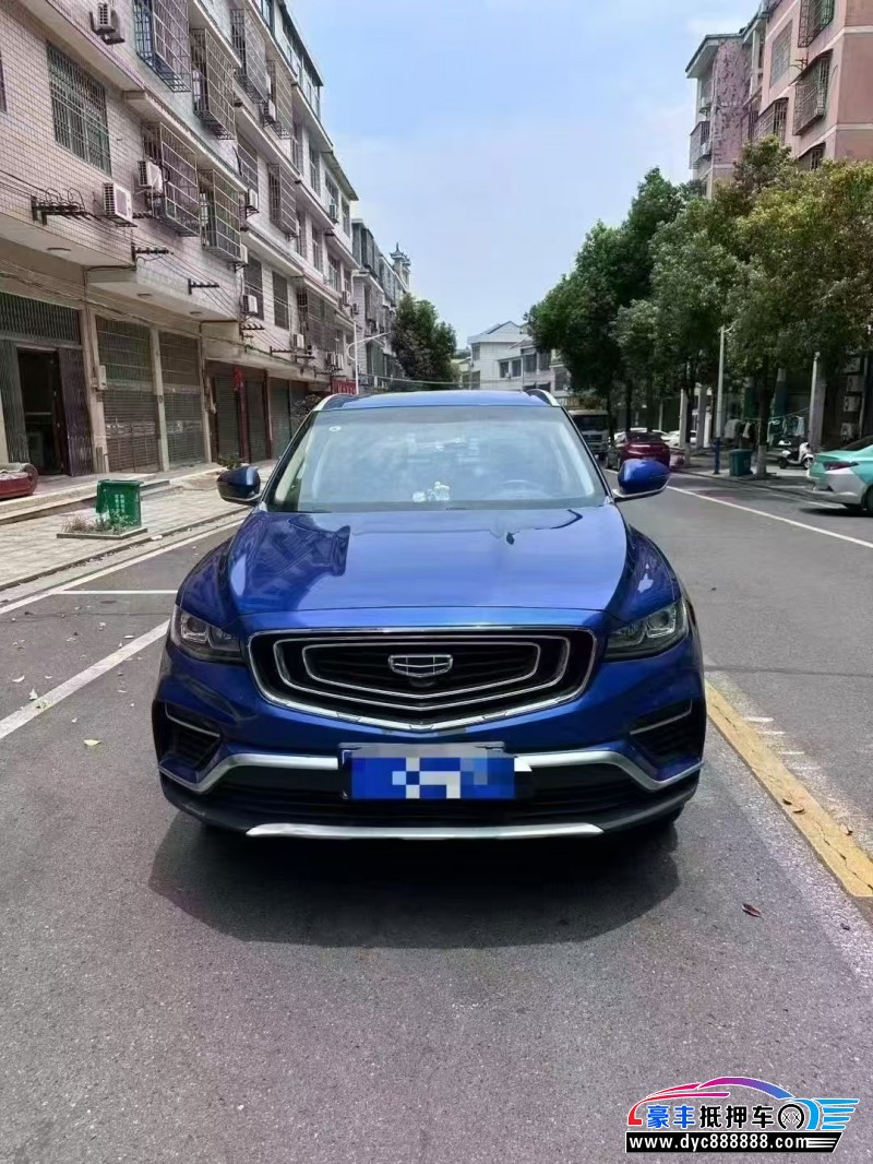 20年吉利博越轿车抵押车出售