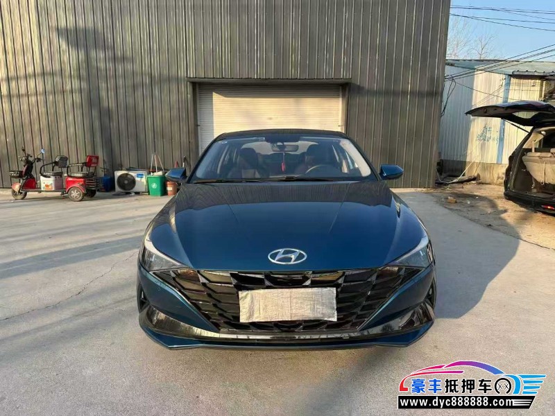 21年现代伊兰特轿车抵押车出售