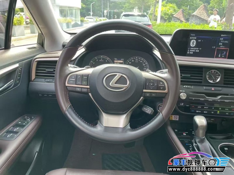 22年雷克萨斯RX轿车抵押车出售
