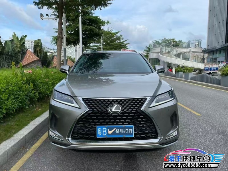 22年雷克萨斯RX轿车抵押车出售