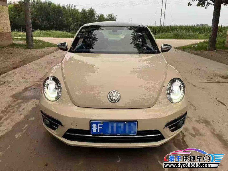 20年大众甲壳虫轿车抵押车出售