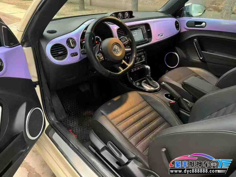 20年大众甲壳虫轿车抵押车出售