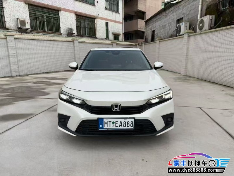 24年本田思域轿车抵押车出售