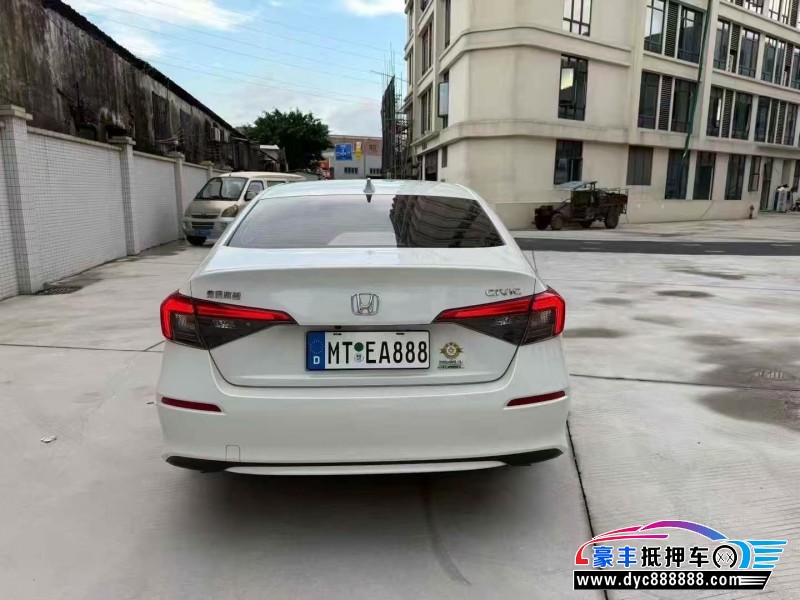 24年本田思域轿车抵押车出售