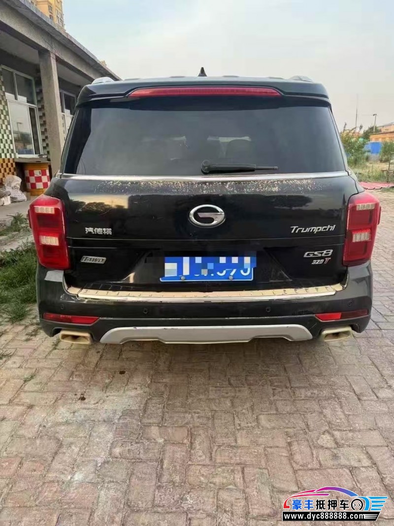 18年传祺GS8轿车抵押车出售