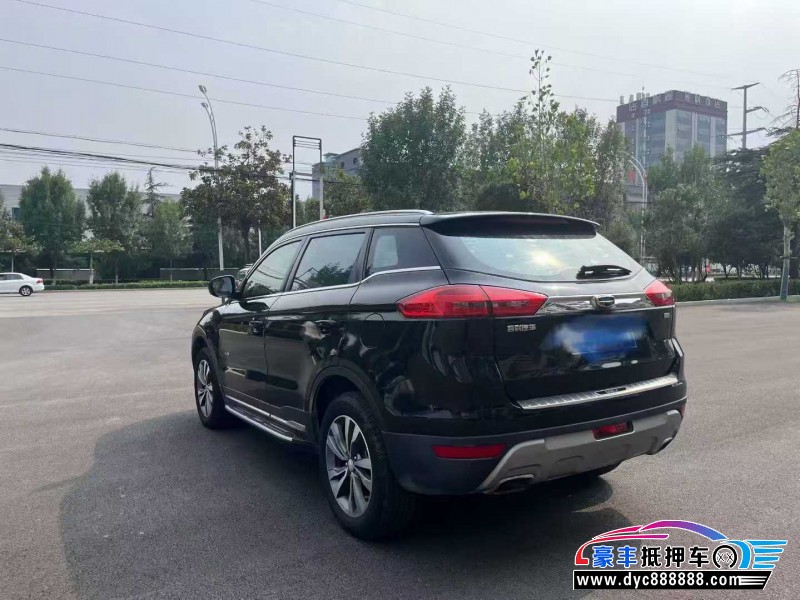 17年吉利博越轿车抵押车出售