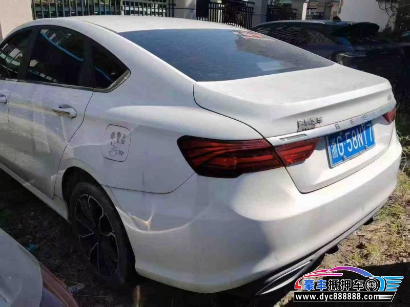 21年吉利缤瑞轿车抵押车出售