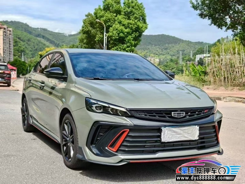 24年吉利缤瑞轿车抵押车出售