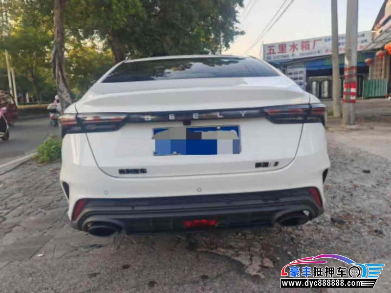 23年吉利缤瑞轿车抵押车出售