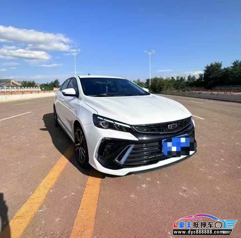 23年吉利缤瑞轿车抵押车出售