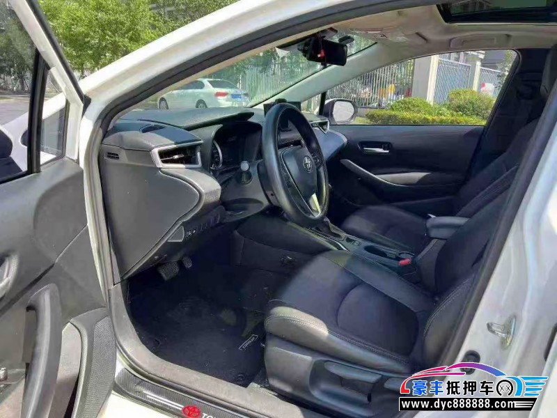 21年丰田卡罗拉轿车抵押车出售