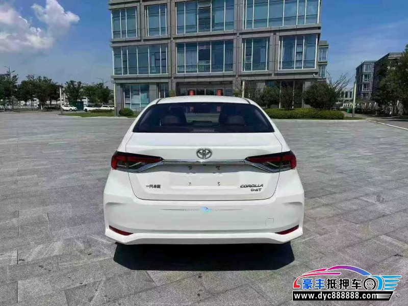 21年丰田卡罗拉轿车抵押车出售