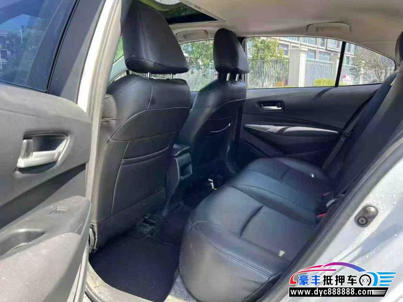 21年丰田卡罗拉轿车抵押车出售