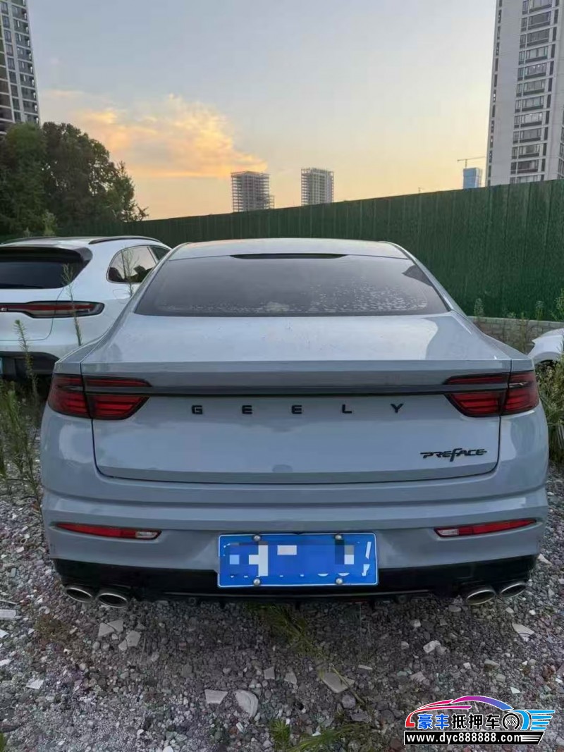 22年吉利星瑞轿车抵押车出售