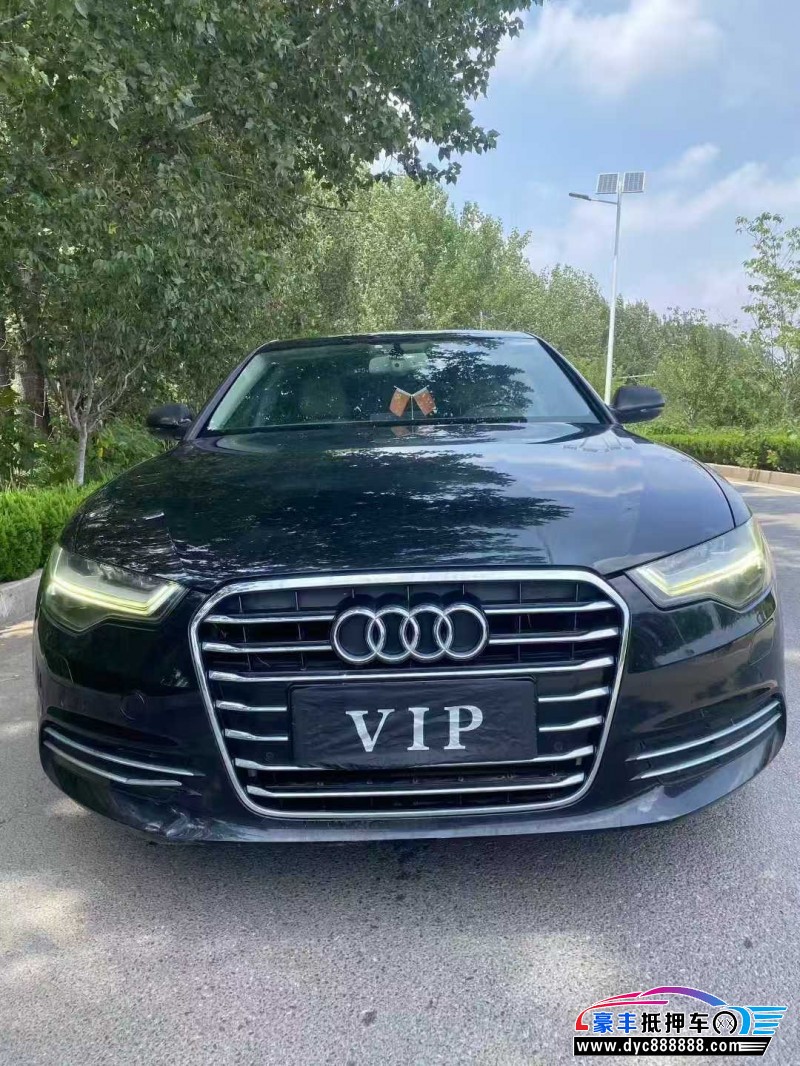 13年奥迪A6L轿车抵押车出售