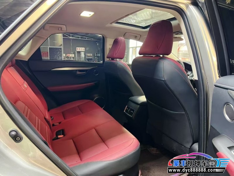 20年雷克萨斯NX轿车抵押车出售