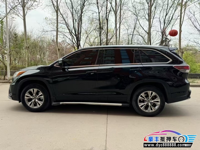 16年丰田汉兰达MPV抵押车出售