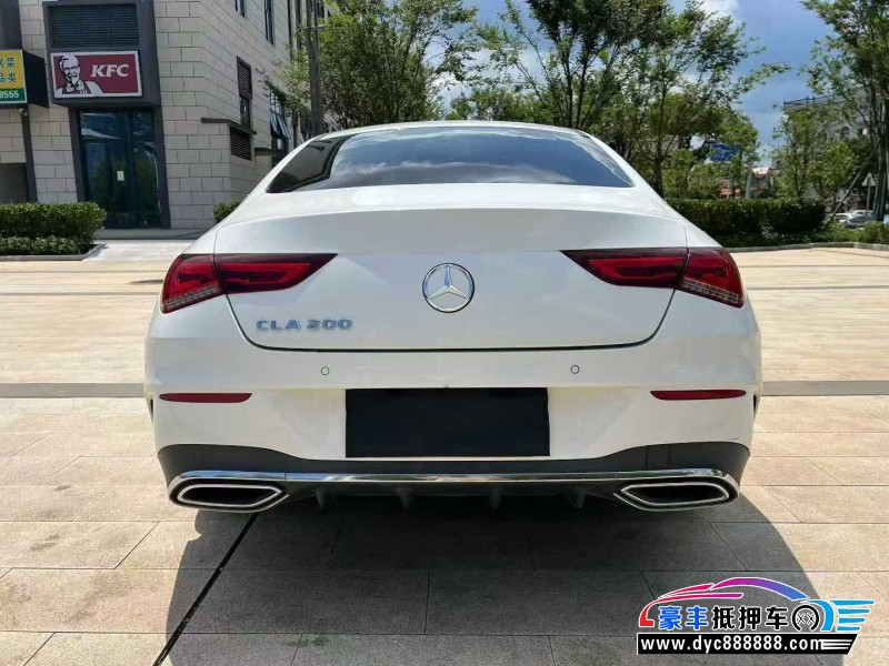 20年奔驰CLA轿车抵押车出售