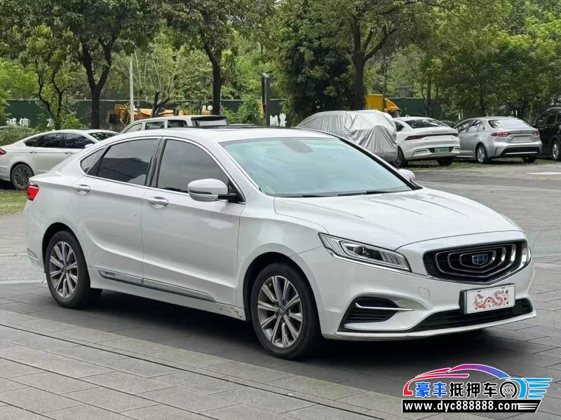 18年吉利博瑞轿车抵押车出售