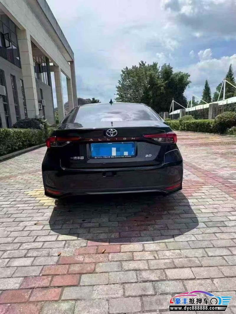 22年丰田亚洲狮轿车抵押车出售