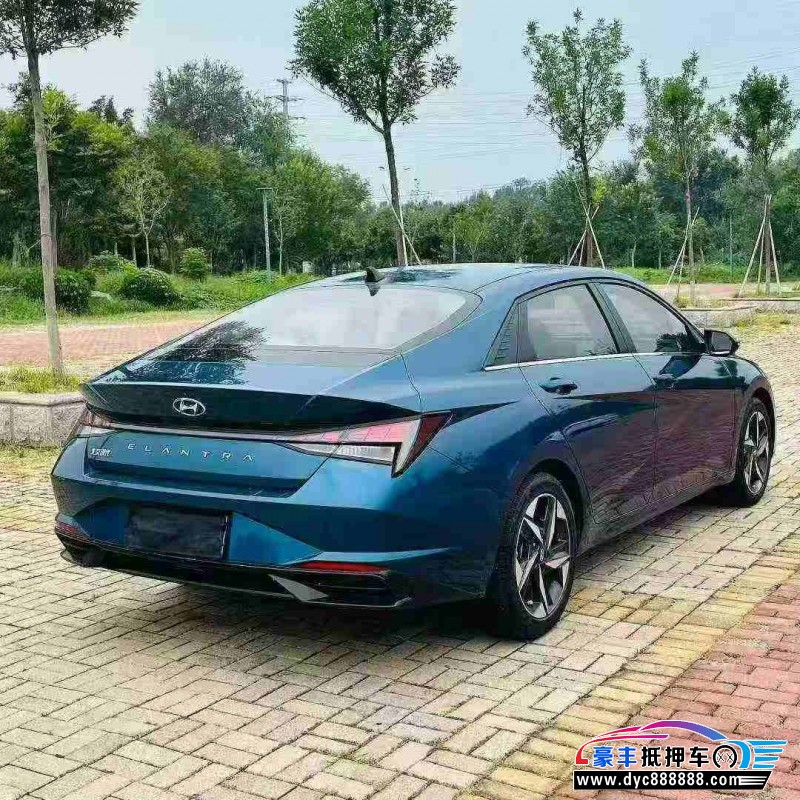 21年现代伊兰特轿车抵押车出售