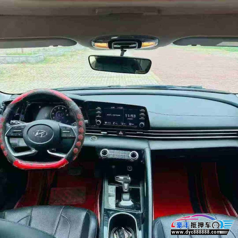 21年现代伊兰特轿车抵押车出售