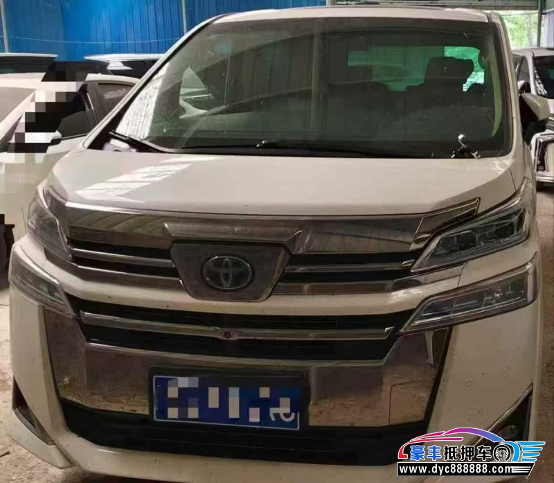 20年丰田威尔法轿车抵押车出售