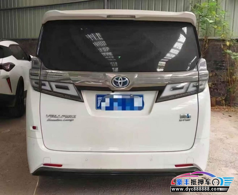 20年丰田威尔法轿车抵押车出售