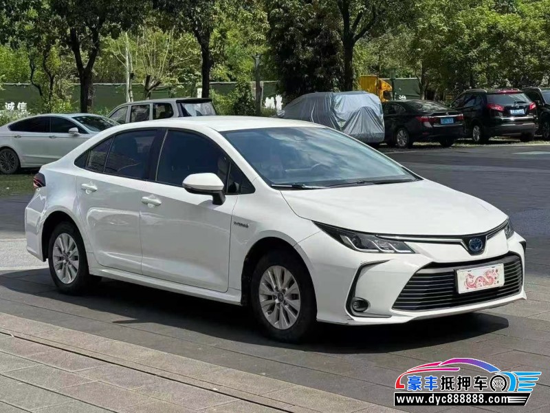 21年丰田卡罗拉轿车抵押车出售