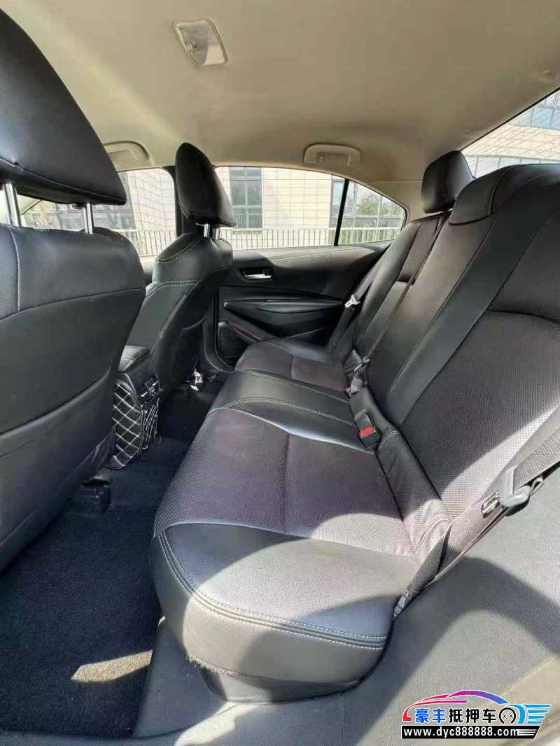 21年丰田卡罗拉轿车抵押车出售