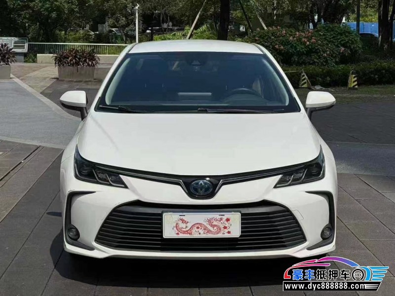 21年丰田卡罗拉轿车抵押车出售