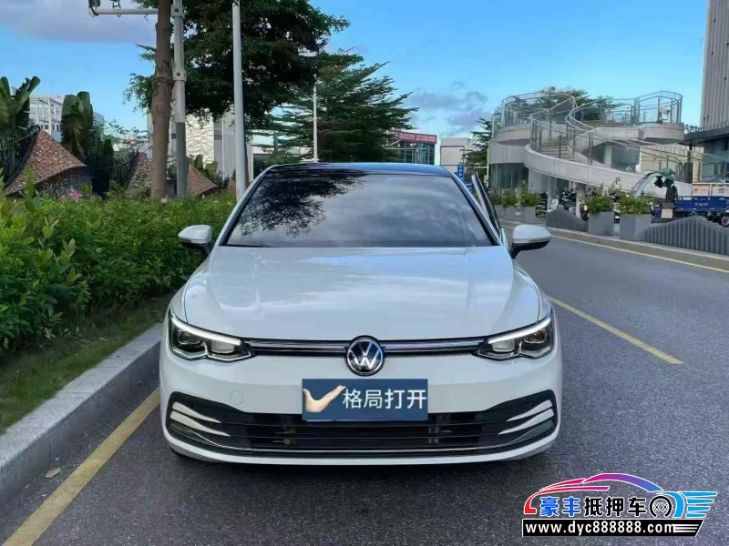 22年大众高尔夫轿车抵押车出售