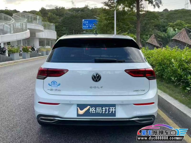 22年大众高尔夫轿车抵押车出售