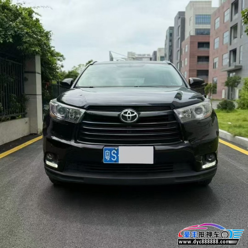 15年丰田汉兰达轿车抵押车出售