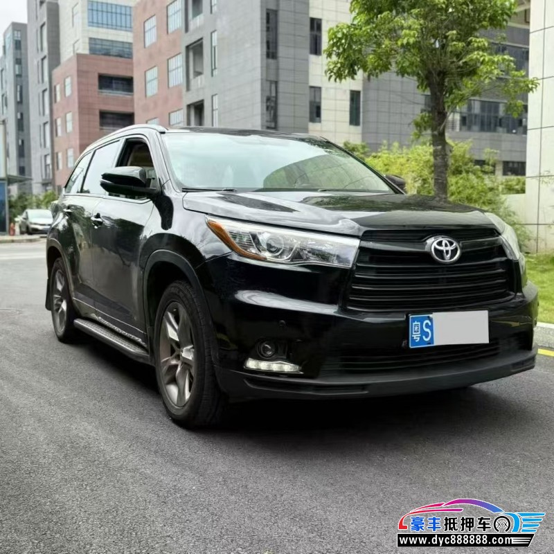 15年丰田汉兰达轿车抵押车出售