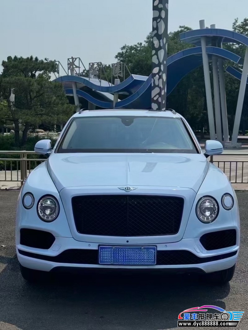 18年宾利添越轿车抵押车出售