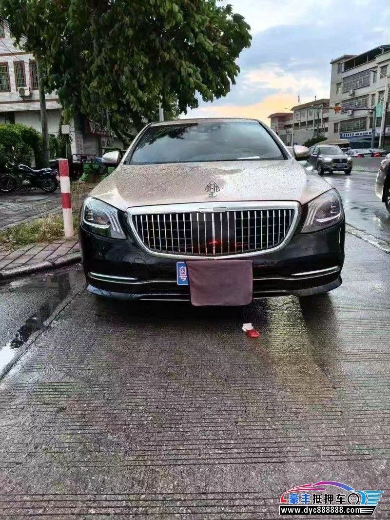 18年奔驰S轿车抵押车出售