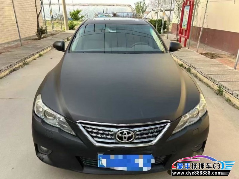 12年丰田锐志轿车抵押车出售