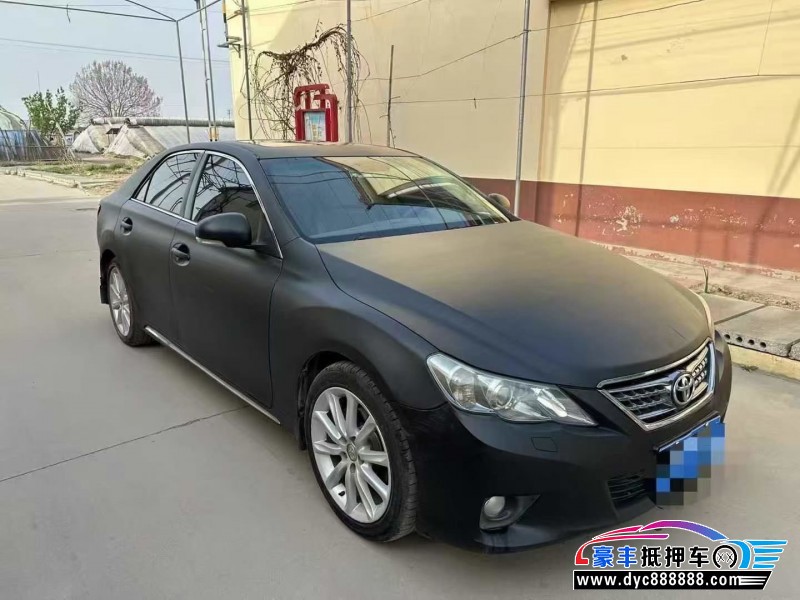 12年丰田锐志轿车抵押车出售