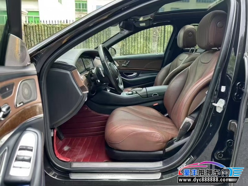 17年奔驰S轿车抵押车出售