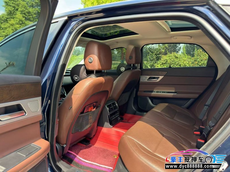 20年捷豹XFL轿车抵押车出售