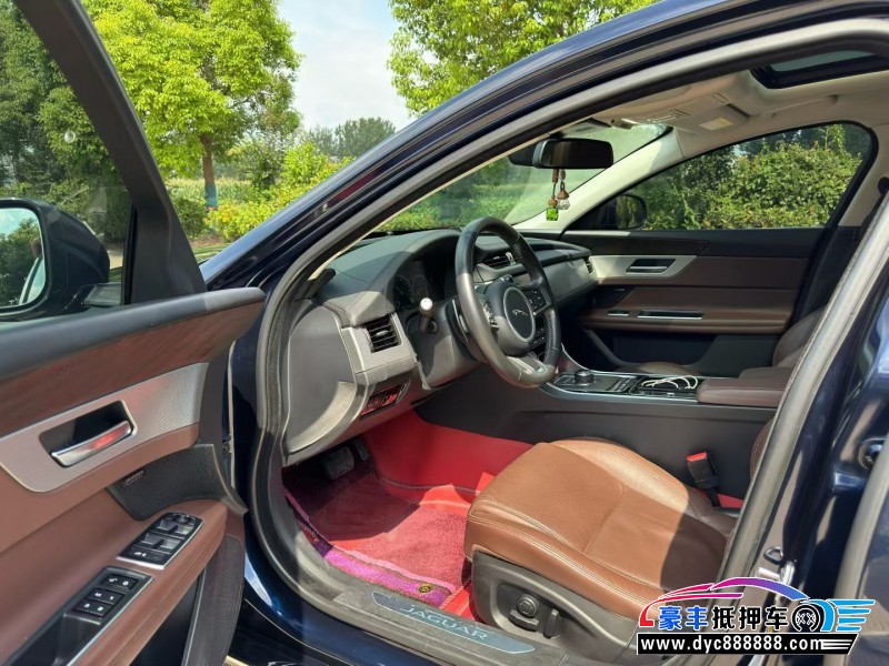 20年捷豹XFL轿车抵押车出售