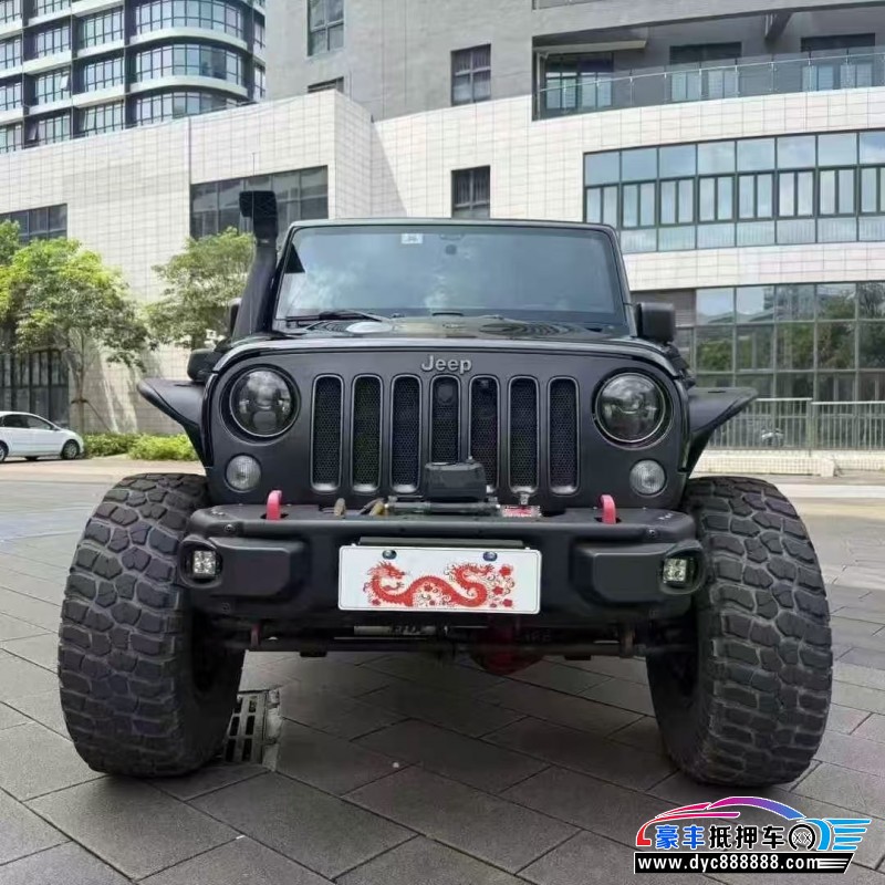 18年Jeep牧马人轿车抵押车出售