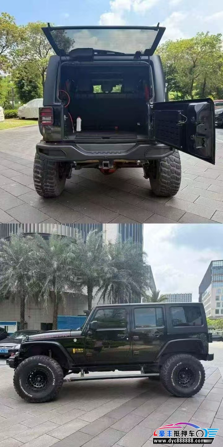 18年Jeep牧马人轿车抵押车出售