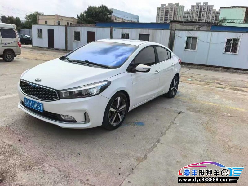 18年起亚K3轿车抵押车出售